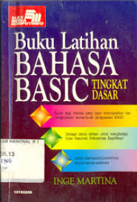 Image of Buku Latihan Bahasa Tingkat Dasar
