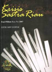 Image of Krisis Sastra Riau
