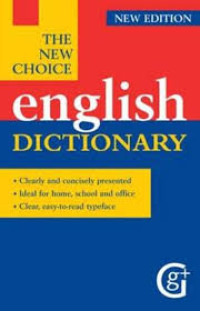 Image of The New Choice English Dictionary